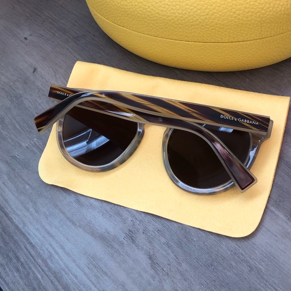 Dolce & Gabbana DG4285 striped honey sunglasses main image 10